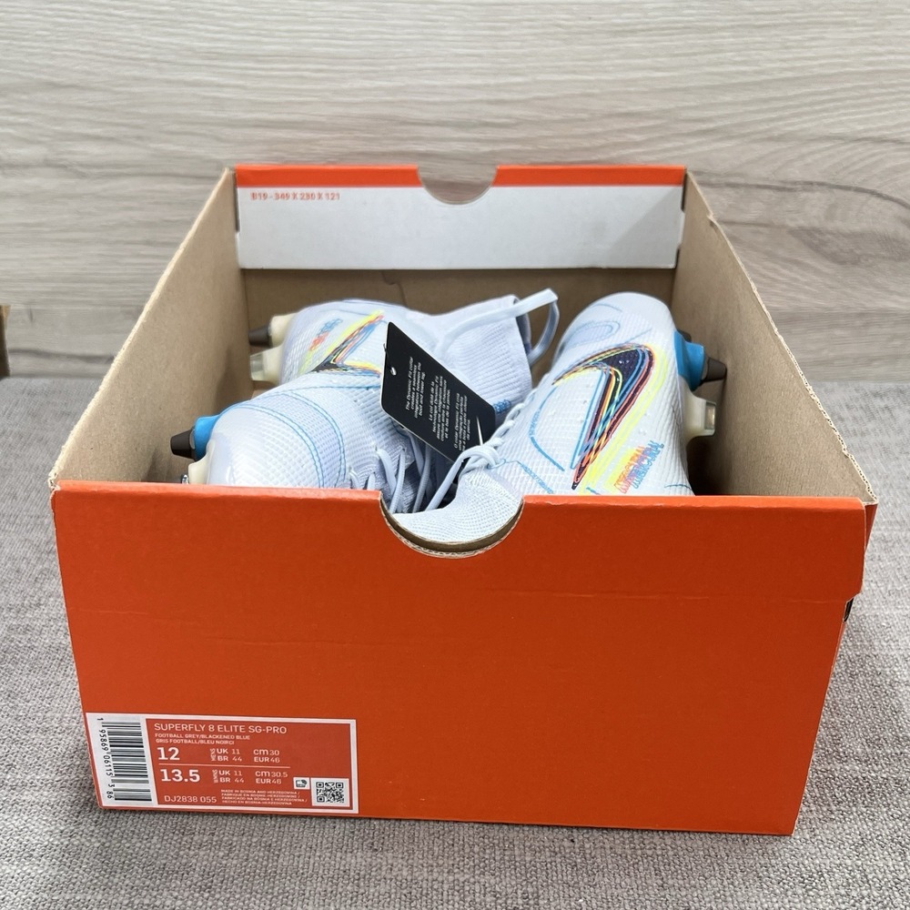 Nike Mercurial Superfly 8 Elite SG P Soccer Progress Pack Mens Sz 12 DJ2838-055 - Picture 10 of 10
